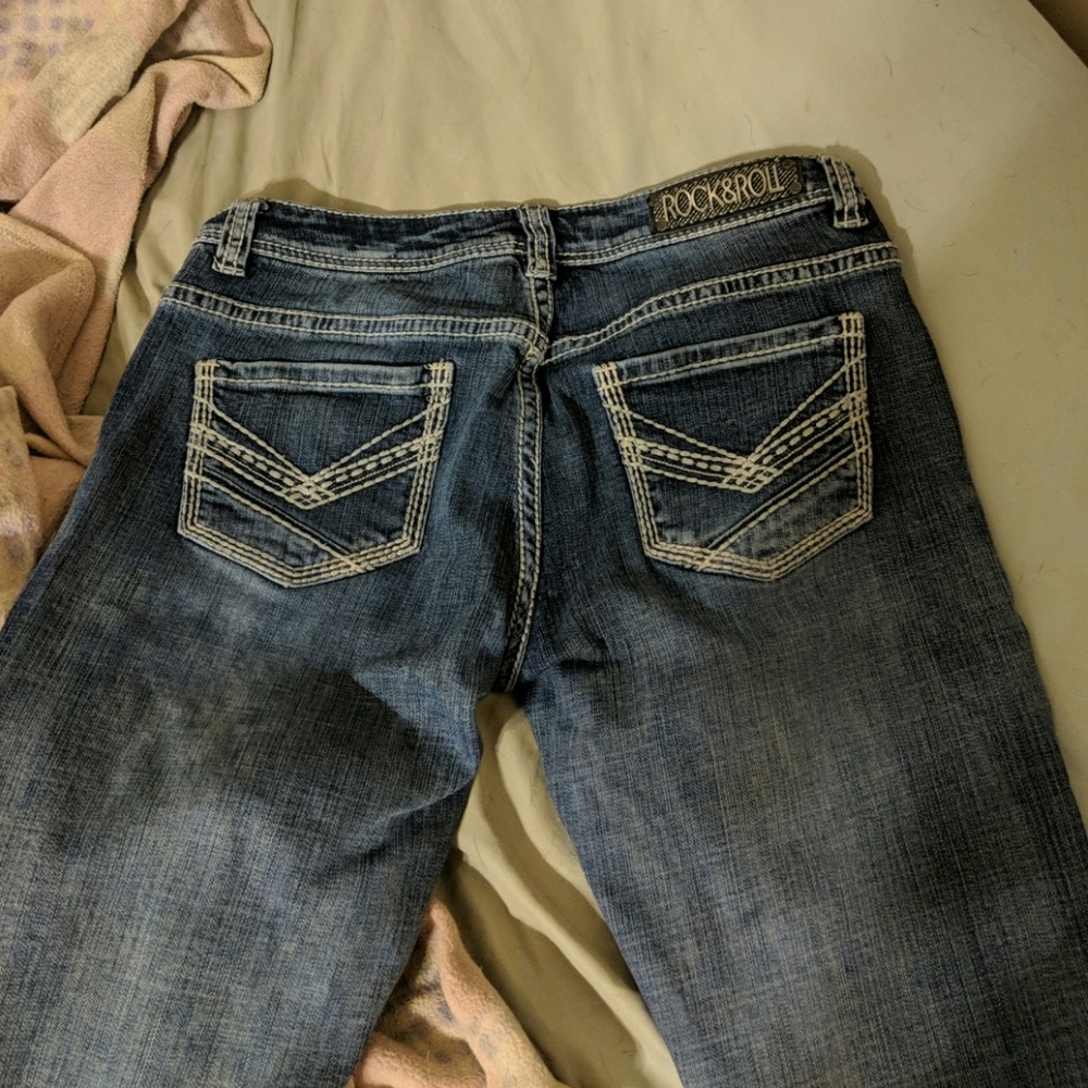 Rock & roll cowgirl jeans